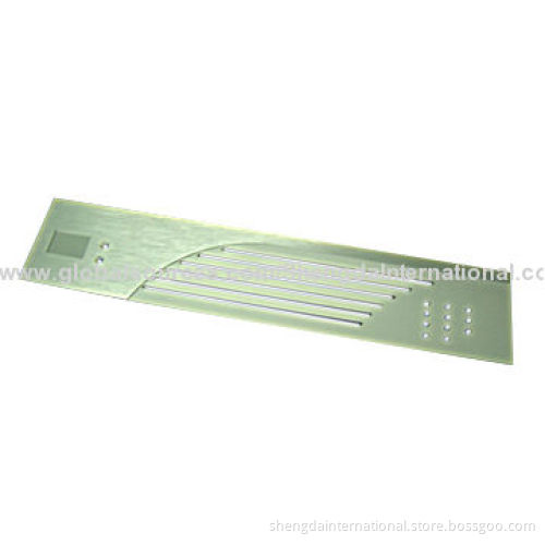 Precision case, made of aluminum for the telecommunication and computers